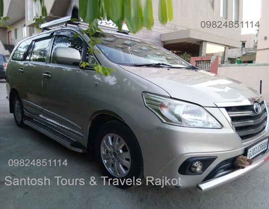santosh travels Booking Now Rental Car - Bus - Tempo Travel Services Rajkot - Ahmedabad -  Airport - Hospital - Hotel - Toure Package santosh travels